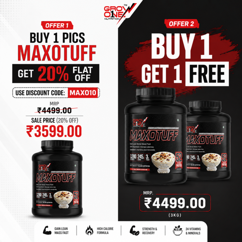Combo - Maxotuff - Fast Acting Gainer Complex